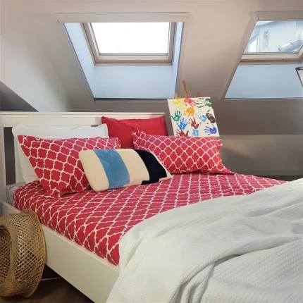 engros-pachet pentru pat astoria home cearsaf de pat 220x240 cm si set fete perna 50x70 cm ranforce color deco bumbac 30