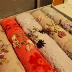 Pachet 6 prosoape Best Cotton - Bavaro Collection 17, 100% Bumbac, dimensiunea 50x90 cm, cu broderie