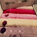 Pachet 6 prosoape Best Cotton - Bavaro Collection 18, 100% Bumbac, dimensiunea 50x90 cm, cu ciucuri - imagine 2