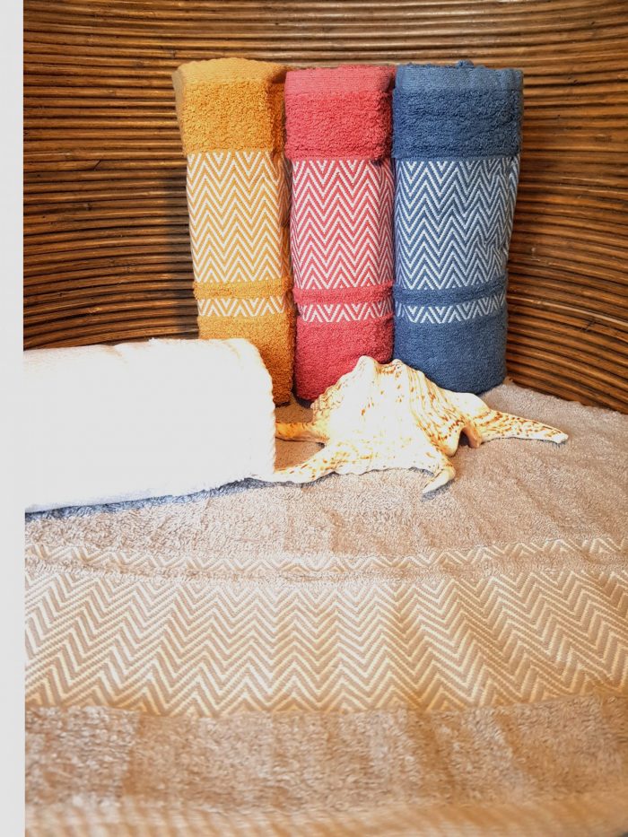 Pachet 5 prosoape Best Cotton - Family Lotus, dimensiunea 50x90 cm - imagine 4