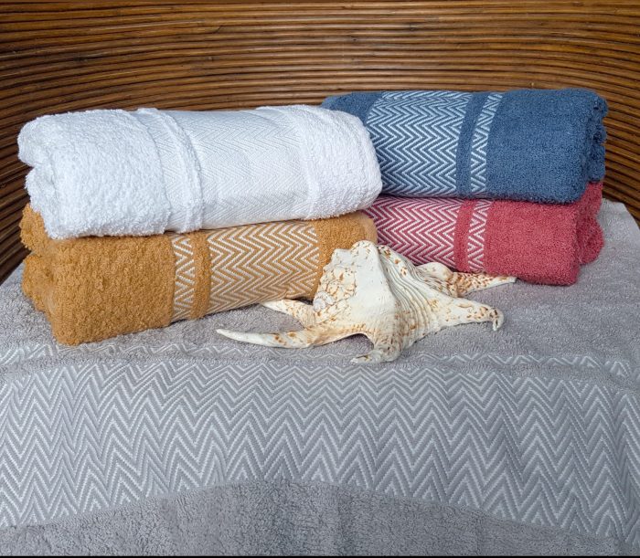 Pachet 5 prosoape Best Cotton - Family Lotus, dimensiunea 50x90 cm - imagine 3