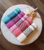 Pachet 5 prosoape Best Cotton - Family Roxanne, 100% Bumbac, dimensiunea 50x90 cm