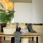 Pachet 4 prosoape pentru baie Best Cotton - Unique, 100% bumbac, gri albastrui si gri antracit