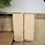 Pachet 4 prosoape pentru baie Best Cotton - Unique, 100% bumbac, ivoire si gri antracit - imagine 5