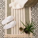 Papuci Albi Best Cotton Hotel, burete - H01 - imagine 2