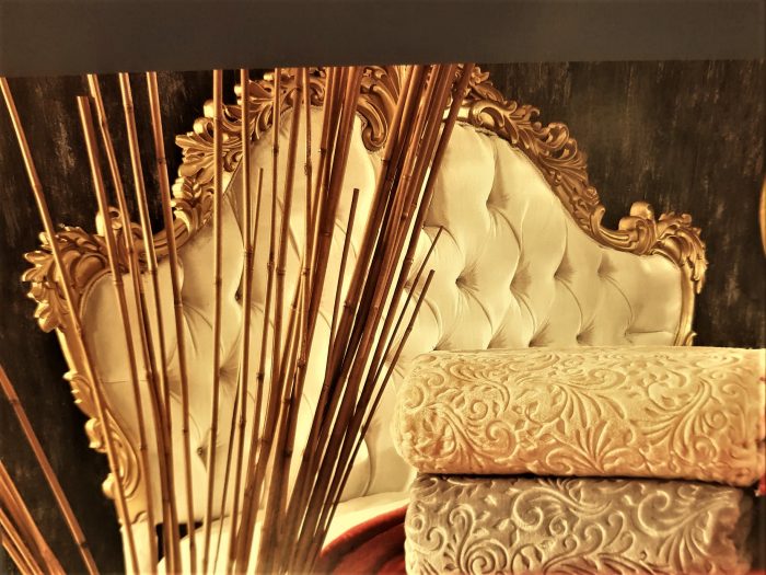 Patura Sense - DeLux Ocru, pentru pat dublu, dimensiunea 220x240 cm - imagine 2