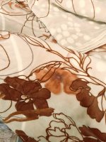 Patura Lacassa - Garden Bej, pentru pat dublu, dimensiunea 200x240 cm - imagine 2