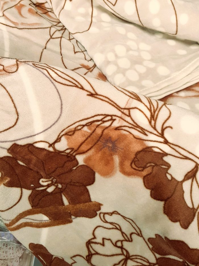 Patura Lacassa - Garden Bej, pentru pat dublu, dimensiunea 200x240 cm - imagine 2