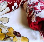 Patura Lacassa - Peonies, pentru pat dublu, dimensiunea 200x240 cm - imagine 2