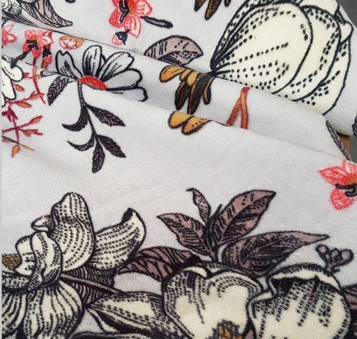 Patura Lacassa - Garden Grey, pentru pat dublu, dimensiunea 200x240 cm - imagine 4