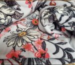 Patura Lacassa - Garden Grey, pentru pat dublu, dimensiunea 200x240 cm - imagine 2