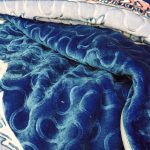 Patura Solana Soft - Royal Blu, pentru pat dublu, dimensiunea 220x240 cm - imagine 2