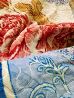 Patura Solana Soft - Royal Blu, pentru pat dublu, dimensiunea 220x240 cm - imagine 3