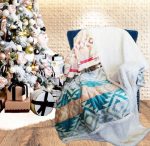 Patura dubla fleece cu blanita Best Cotton - Fluffy 02, dimensiunea 200x220 cm - imagine 2