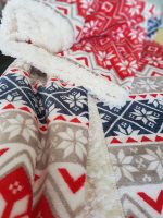 Patura dubla fleece cu blanita Best Cotton - Fluffy 04, dimensiunea 200x220 cm - imagine 2