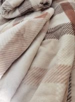 Patura Lacassa - White Chocolate, pentru pat dublu, dimensiunea 200x240 cm - imagine 7