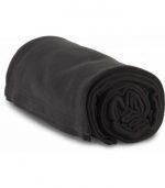 Patura pufoasa polar, 100% microfibra, 175x220 cm - uni, negru