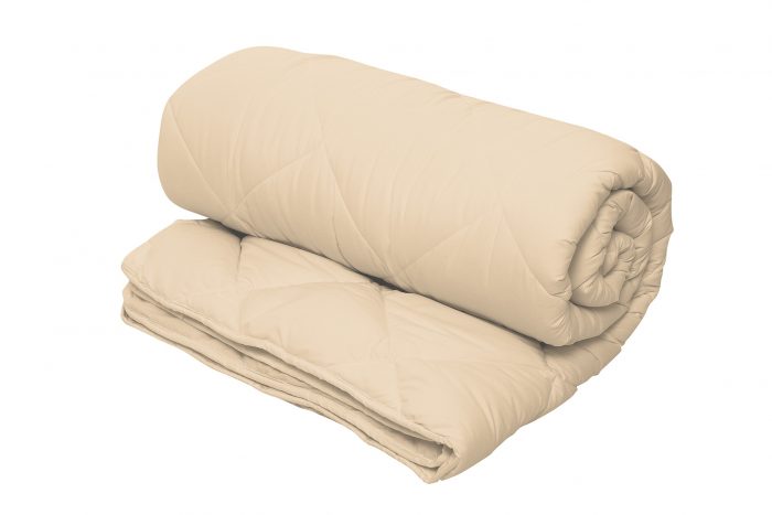 Pilota matlasata de iarna Best Cotton cu umplutura de lana de oaie, 300 g/mp - 180x200 cm - imagine 2