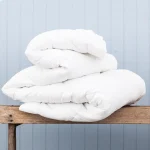 Pilota matlasata Best Cotton - iarna,  180x215 cm, 350 g/mp, alba