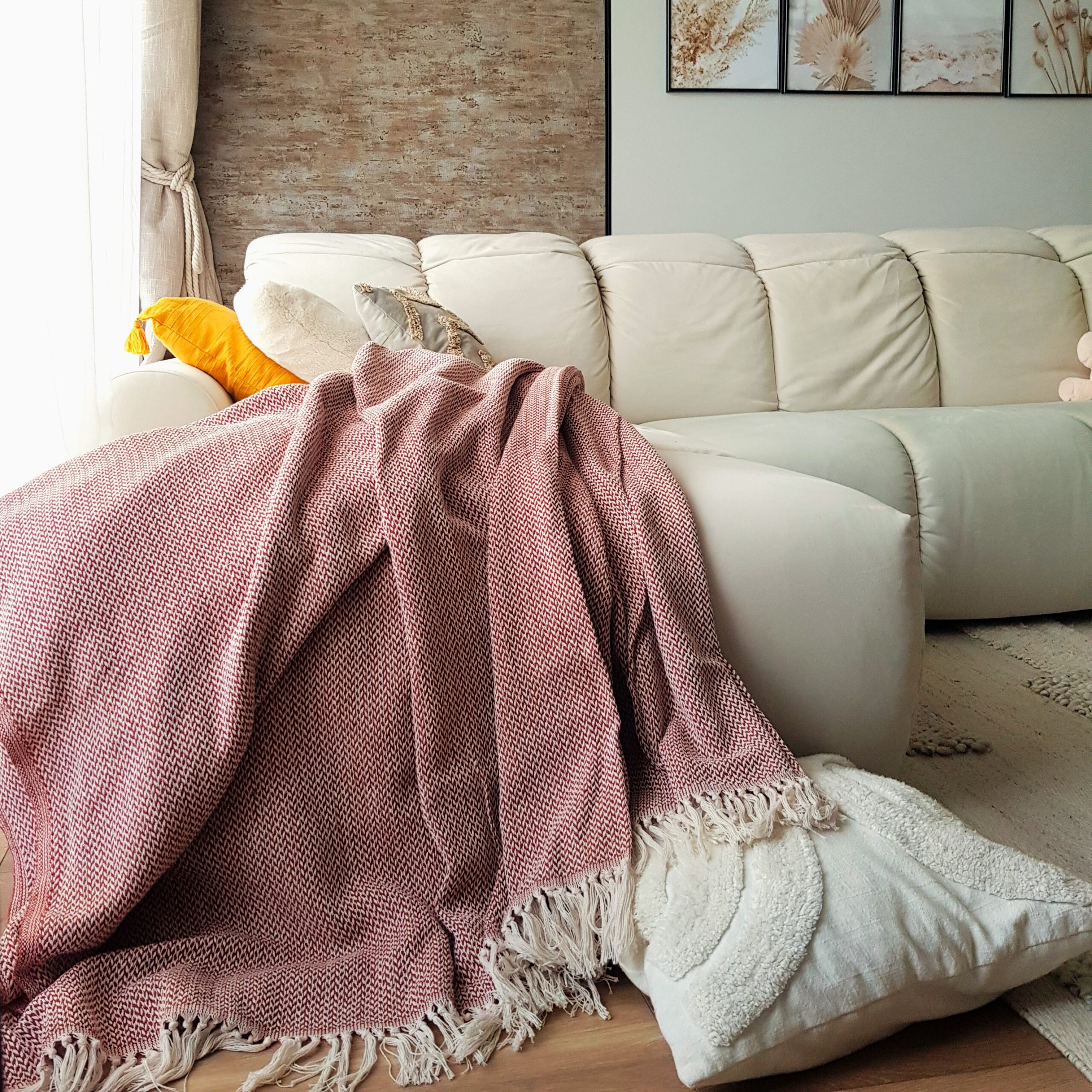 pled-astoria-home-old-fashion-deco-bumbac-tesut-bicolor-ceramic-crem-5-scaled-1.jpg Cuvertura Old Fashion pentru pat dublu, dimensiunea 220x240 cm, 100% bumbac, ceramic cu ciucuri - 21 - imagine 1