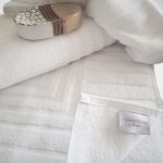 Pachet 3 prosoape Best Cotton Waves 3 - pentru picioare - 100% Bumbac, 50x70 cm, alb, 500g/mp - imagine 7