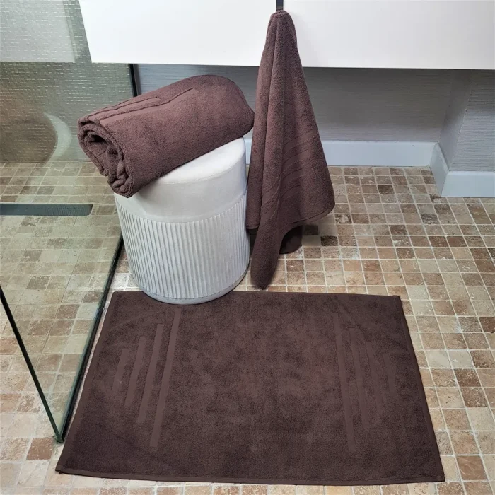 Prosop baie Best Cotton - Alva-Spa1, 100% bumbac, maro - imagine 4