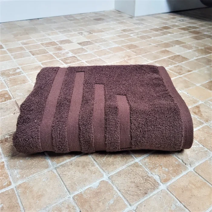 Prosop baie Best Cotton - Alva-Spa1, 100% bumbac, maro - imagine 3