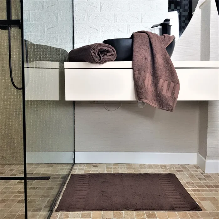 Prosop baie Best Cotton - Alva-Spa2, 100% bumbac, maro - imagine 2