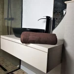 Prosop baie Best Cotton - Alva-Spa2, 100% bumbac, maro - imagine 3