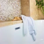 Prosop baie Best Cotton - Alva-Spa1, 100% bumbac, alb - imagine 10