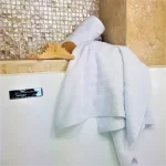 Prosop baie Best Cotton - Alva-Spa1, 100% bumbac, alb - imagine 8