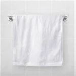 Prosop jacquard - Best Cotton Hotel, fara model - 30x50 cm - 100% bumbac, 450 g, alb - imagine 4