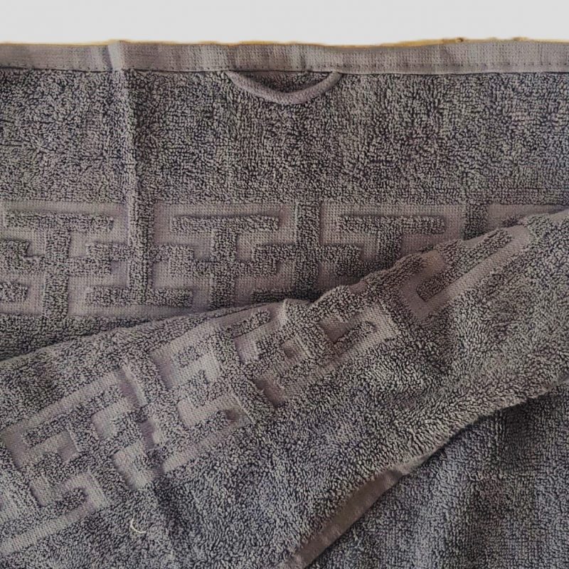 engros-prosop baie astoria home jacquard greek border color bumbac 500 gmp gri antracit 1