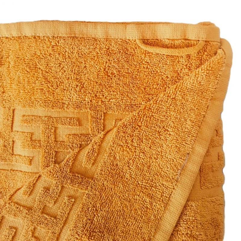 engros-prosop baie astoria home jacquard greek border color bumbac 500 gmp mustar 2