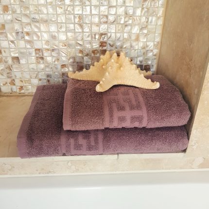 engros-prosop baie astoria home jacquard greek border color bumbac 500 gmp roz ars 7