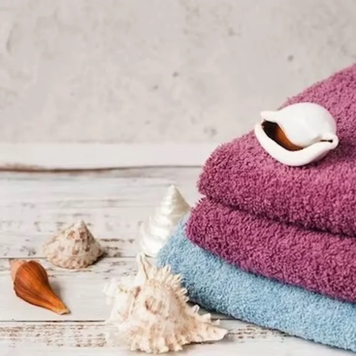 Prosop Best Cotton - uni, 100% bumbac, mov - imagine 4