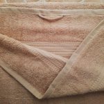 Prosop baie Rise Jacquard - 100% Bumbac, 500g/mp, bej - imagine 8