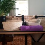 Prosop baie Rise Jacquard - 100% Bumbac, 500g/mp, mov - imagine 5