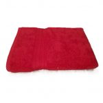 Prosop baie Rise Jacquard - 100% Bumbac, 500g/mp, rosu - imagine 5