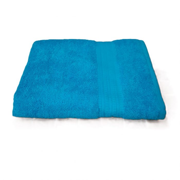Prosop baie Rise Jacquard - 100% Bumbac, 500g/mp, turquoise - imagine 2