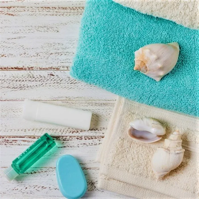 Prosop Best Cotton - uni, 100% bumbac, tourquoise - imagine 3