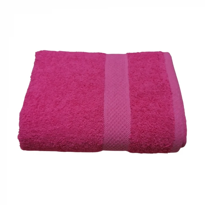 Prosop Best Cotton - Pastel uni, 100% Bumbac, fuxia - imagine 2