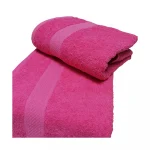 Prosop Best Cotton - Pastel uni, 100% Bumbac, fuxia - imagine 4