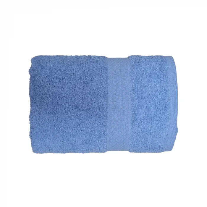 Prosop Best Cotton - Pastel uni, 100% Bumbac, bleu - imagine 4