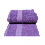 Prosop Best Cotton - Pastel uni, 100% Bumbac, mov - imagine 3