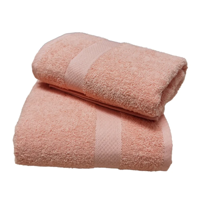 engros-prosop baie kotonia home pastel uni bumbac piersica 1