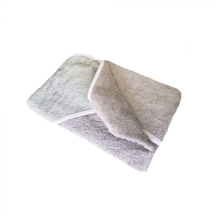 Prosop baie pentru bebelus, 70x70 cm, 100% bumbac, cu gluga 29 la - imagine 12