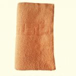 Prosop Best Cotton Greek Border color - 70% Bumbac, 30% poliester, 450g/mp , orange - imagine 5