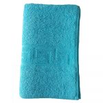 Prosop Best Cotton Greek Border color - 70% Bumbac, 30% poliester, 450g/mp , tourquoise