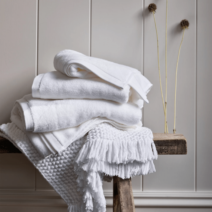 Prosop Best Cotton Hotel, fara model - 50x90 cm - 100% Bumbac, 450 gr, alb - imagine 12